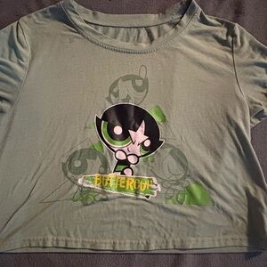 Cartoon Network Buttercup Graphic Tee - Light Green